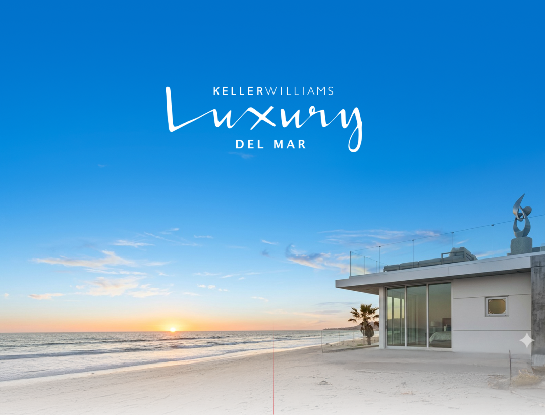 KW Luxury Del Mar, website and branding